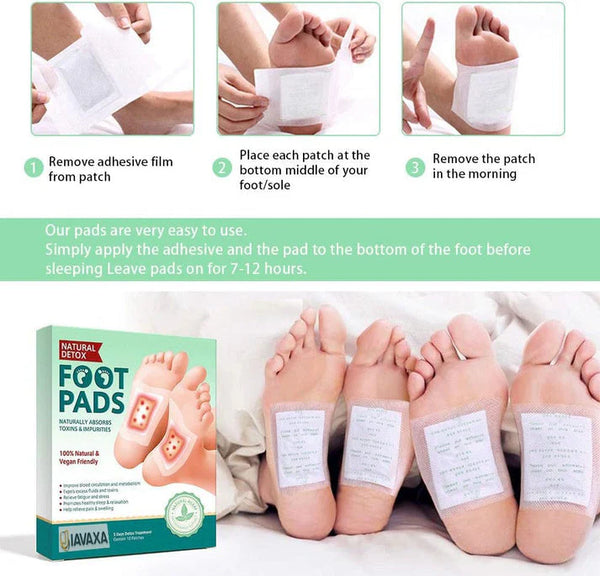 KGN Premium Natural Detox Foot Patches (Pack of 40) BUY 1 GET 1 FREE