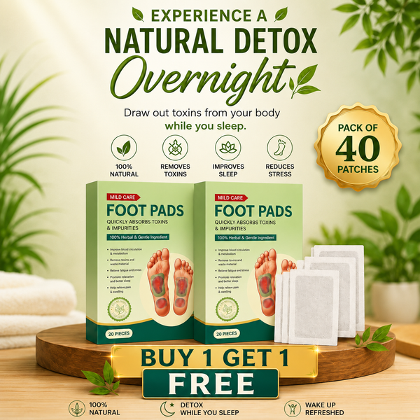 KGN Premium Natural Detox Foot Patches (Pack of 40) BUY 1 GET 1 FREE
